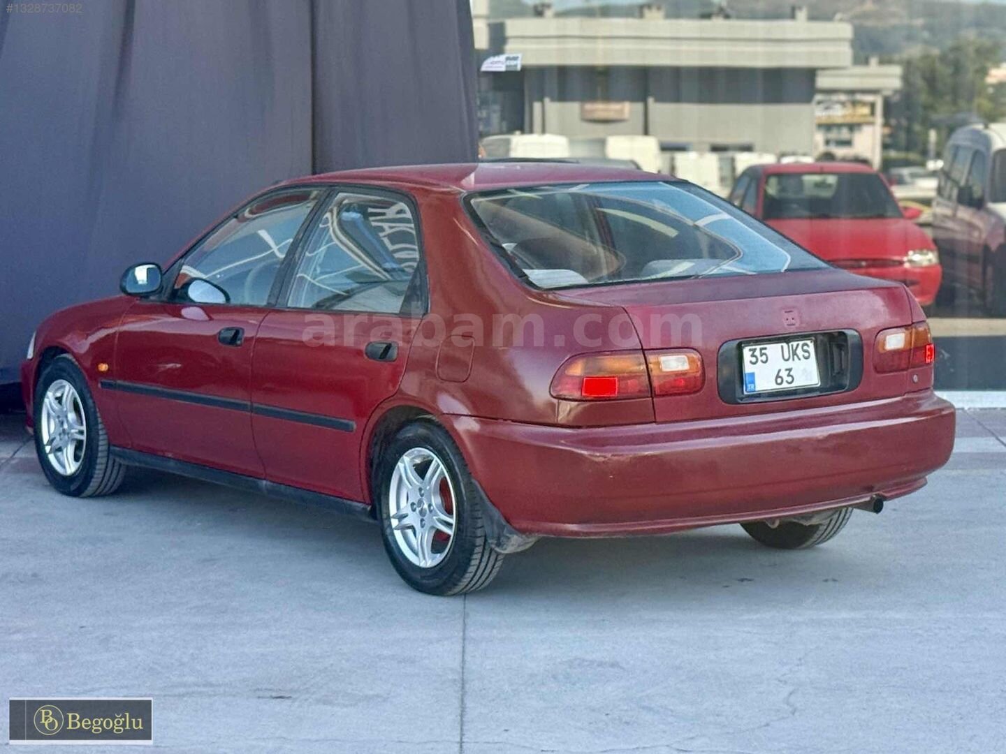 Galeriden Honda Civic 1.5 EL 1995 Model İzmir 344.000 km Kırmızı 4