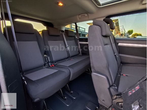 2023 52000 KM 8+1 OTOMOBİL CAM TAVAN CITROEN JUMPY BOYASIZ