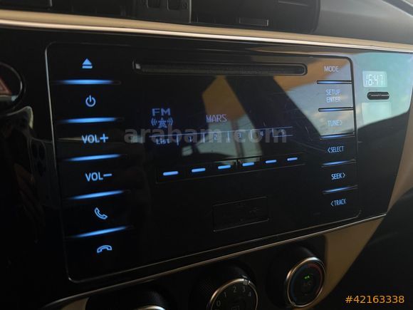 2016 TOYOTA COROLLA 1.33 LİFE