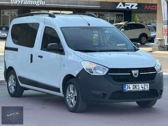 2020 MODEL-DACIA DOKKER 1.5 DCI-DÜŞÜK KM-ORJİNAL CAMLI VAN