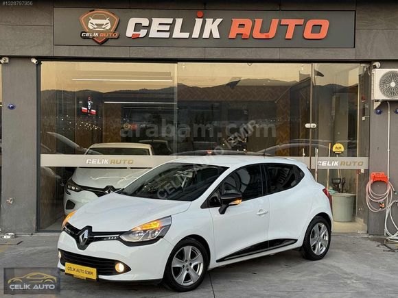 ÇELİK AUTO'DAN 2014 ÇKŞLI 1.5DZL CLİO İCON 95 KM İLK SAHİBNDEN