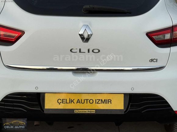 ÇELİK AUTO'DAN 2014 ÇKŞLI 1.5DZL CLİO İCON 95 KM İLK SAHİBNDEN