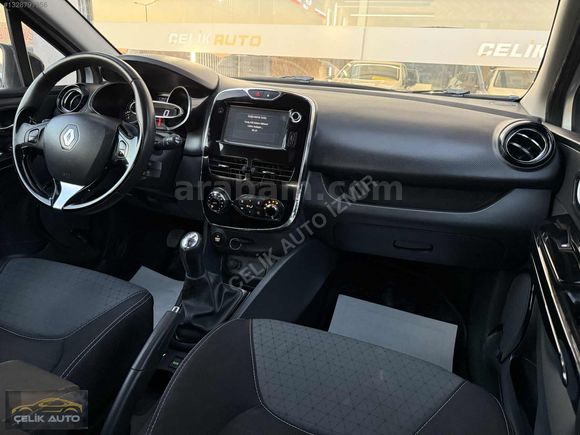 ÇELİK AUTO'DAN 2014 ÇKŞLI 1.5DZL CLİO İCON 95 KM İLK SAHİBNDEN