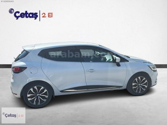 ÇETAŞ RENAULT MAHMUTBEYDEN 2019 CLİO 1.5dCi İCON EDC SEDEFBEYAZ