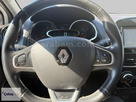 ÇETAŞ RENAULT MAHMUTBEYDEN 2019 CLİO 1.5dCi İCON EDC SEDEFBEYAZ