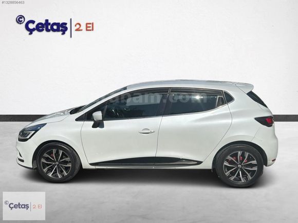 ÇETAŞ RENAULT MAHMUTBEYDEN 2019 CLİO 1.5dCi İCON EDC SEDEFBEYAZ