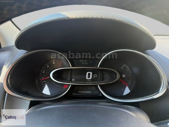 ÇETAŞ RENAULT MAHMUTBEYDEN 2019 CLİO 1.5dCi İCON EDC SEDEFBEYAZ