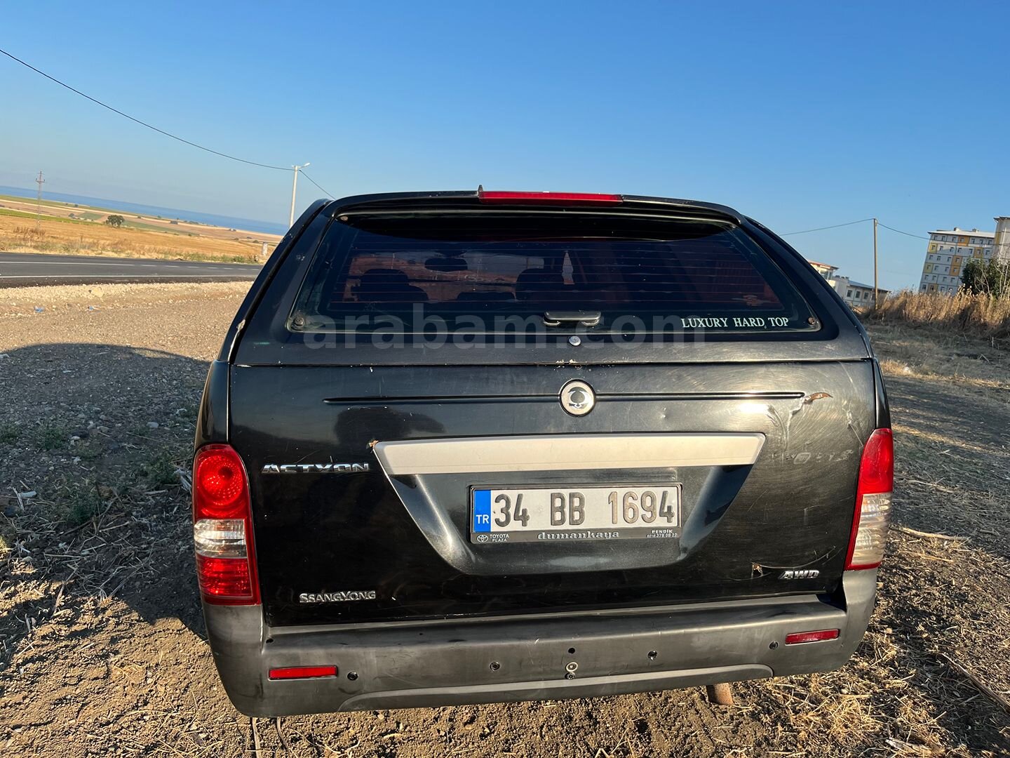 Sahibinden KGM SsangYong Actyon Sports 2.0 XDI 4X4 2009 Model Tekirdağ 190.000 km Siyah 4