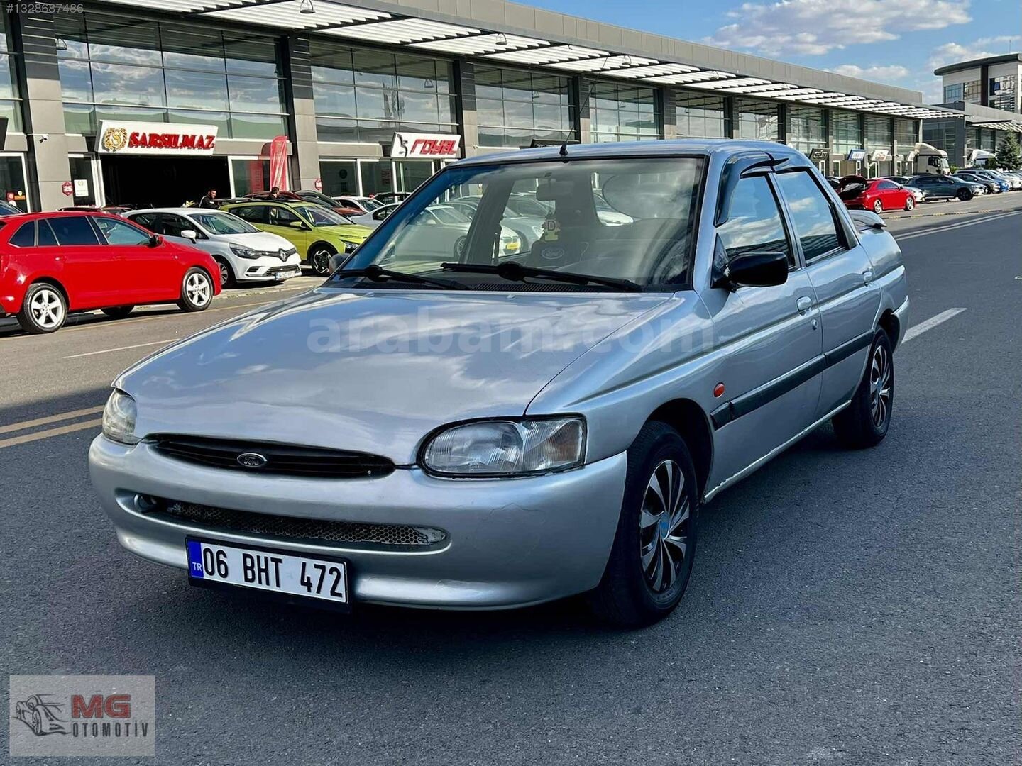 Galeriden Ford Escort 1.6 CL 1997 Model Ankara 59.000 km Gri 1