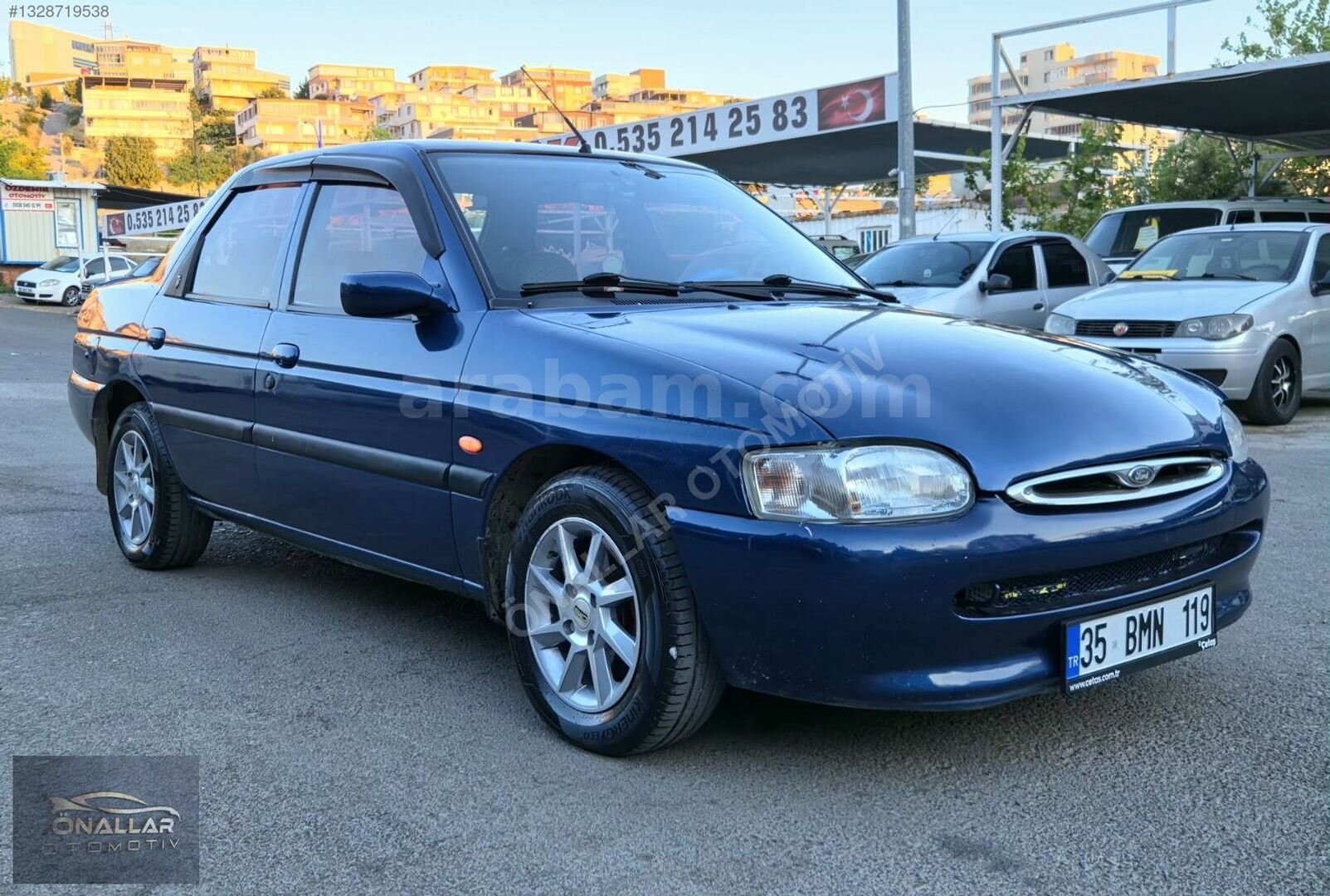Galeriden Ford Escort 1.6 Ghia 1998 Model İzmir 111.111 km Mavi 3