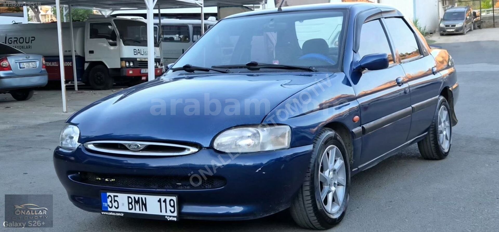 Galeriden Ford Escort 1.6 Ghia 1998 Model İzmir 111.111 km Mavi 2