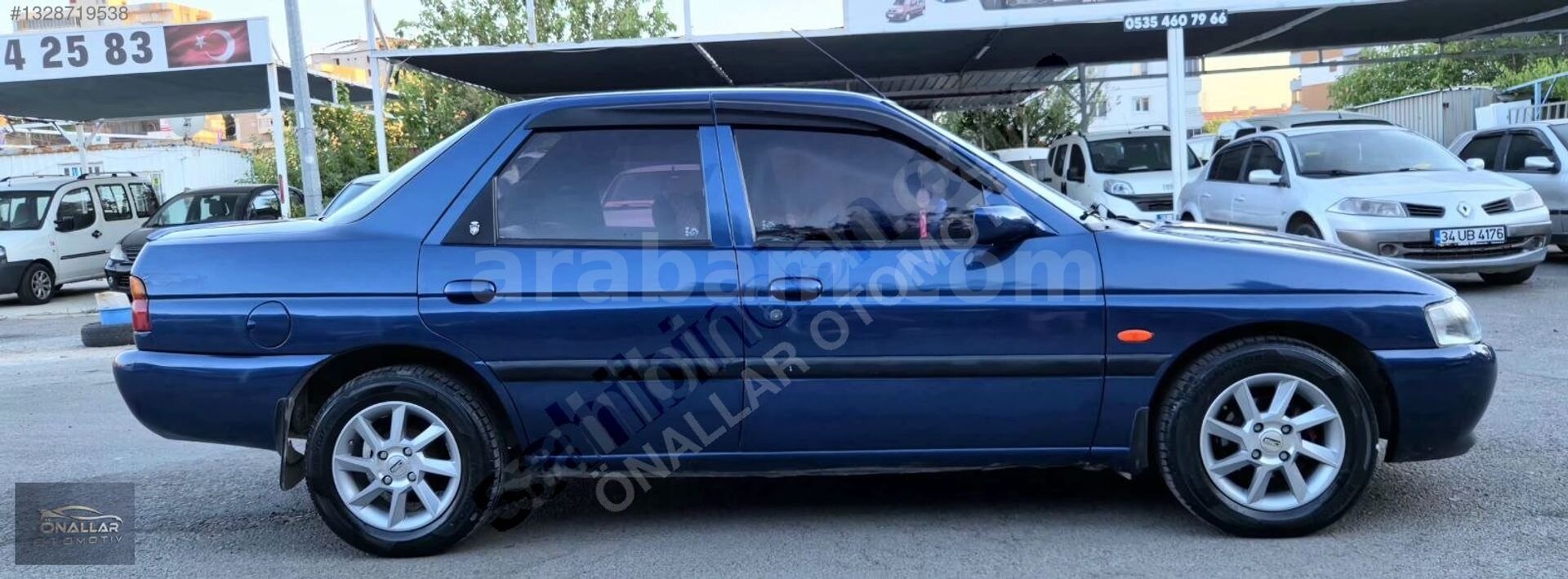 Galeriden Ford Escort 1.6 Ghia 1998 Model İzmir 111.111 km Mavi 6