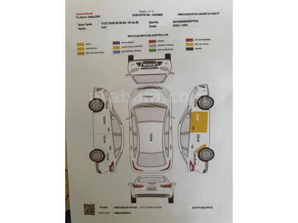 Sahibinden Fiat Egea 1.6 Multijet Lounge 2016 Model 