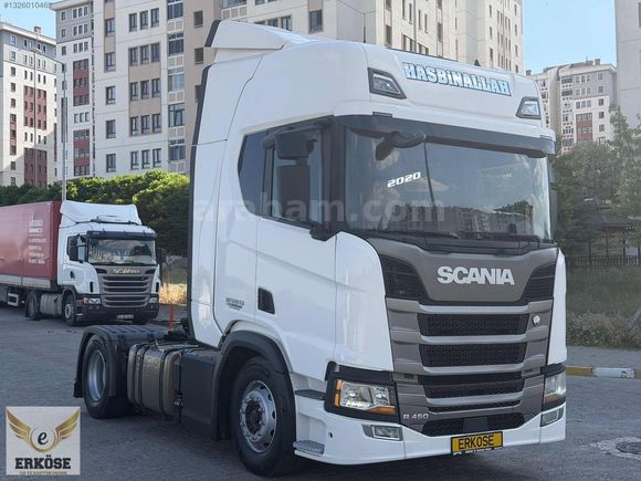 ERKÖSE'DEN 2020 SCANİA R 450 DYNAMİC K.KARTI GEÇERLİ