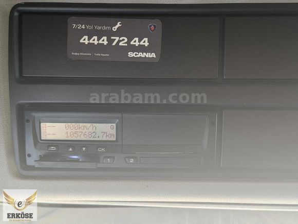 ERKÖSE'DEN 2020 SCANİA R 450 DYNAMİC K.KARTI GEÇERLİ