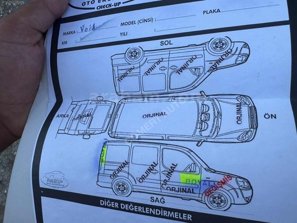 2007 CADDY COMBİ 1.9 TDI DİZEL KM:420 bin de