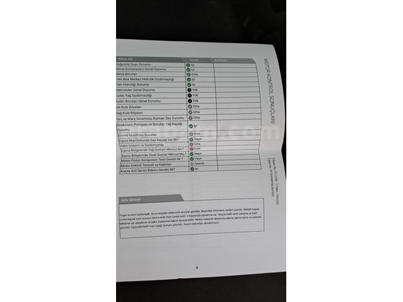Kazasız geniş aile aracıdır.l