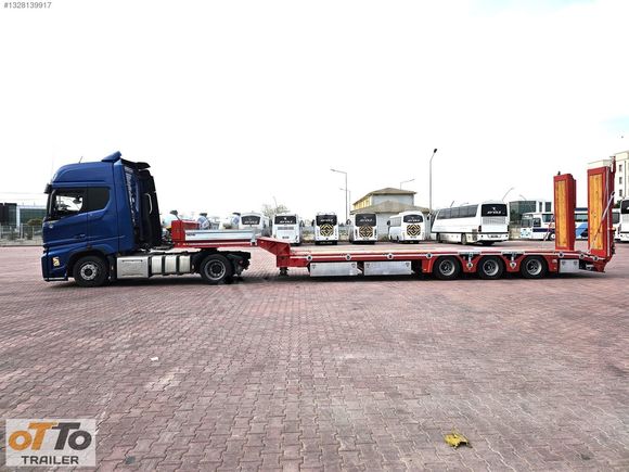 3 DİNGİL LOWBED, KIRMA RAMPA, TEKER ÇUKUR OPSİYON