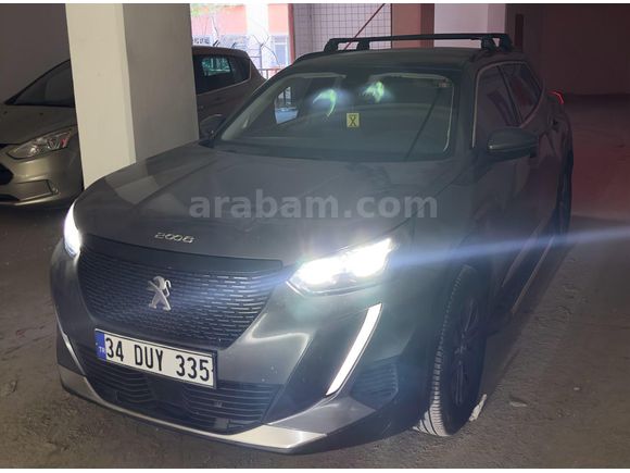 Sahibinden Peugeot 2008 1.2 PureTech Active Skypack 2021 Model  82.000 km Gri (titanyum)
