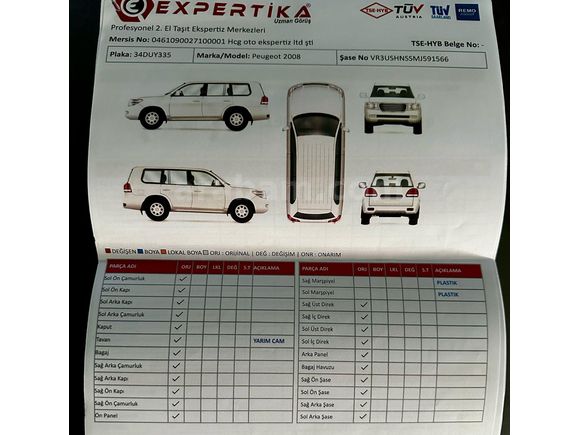 Sahibinden Peugeot 2008 1.2 PureTech Active Skypack 2021 Model  82.000 km Gri (titanyum)
