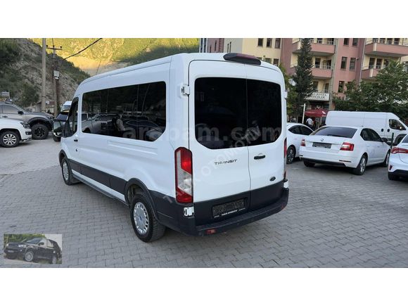 2019 FORD TRANSİT 14+1 ÇİFT KLİMALI %20 LEDLİ FULL 155 KM !
