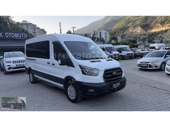 2019 FORD TRANSİT 14+1 ÇİFT KLİMALI %20 LEDLİ FULL 155 KM !