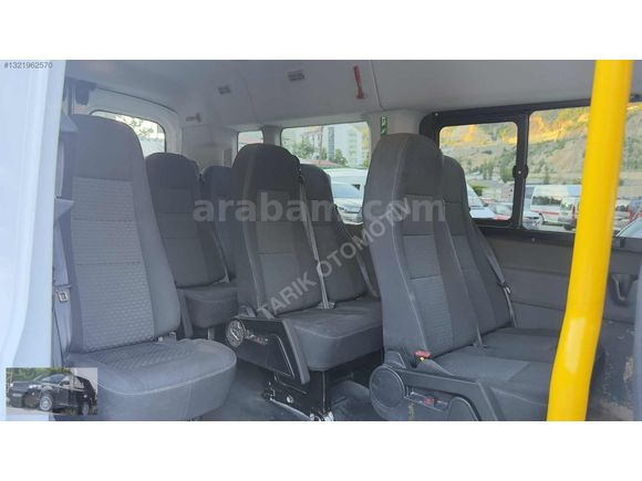 2019 FORD TRANSİT 14+1 ÇİFT KLİMALI %20 LEDLİ FULL 155 KM !