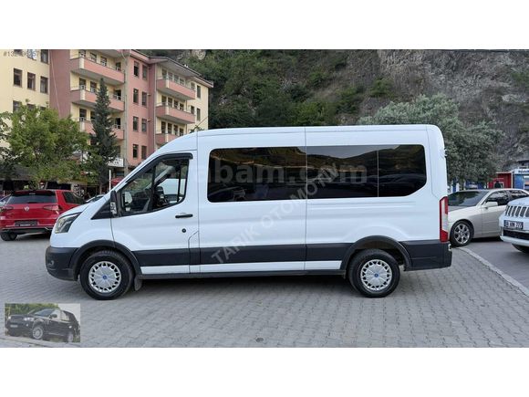 2019 FORD TRANSİT 14+1 ÇİFT KLİMALI %20 LEDLİ FULL 155 KM !