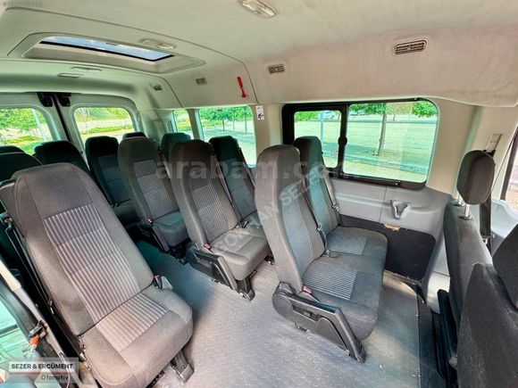 2016 FORD TRANSİT 14+1 DELÜX orjinal çift klima fabrikasyon
