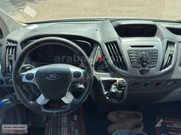 2016 FORD TRANSİT 14+1 DELÜX orjinal çift klima fabrikasyon