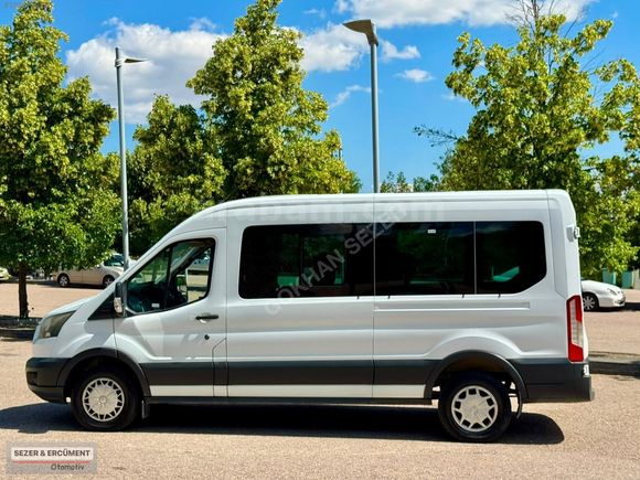 2016 FORD TRANSİT 14+1 DELÜX orjinal çift klima fabrikasyon