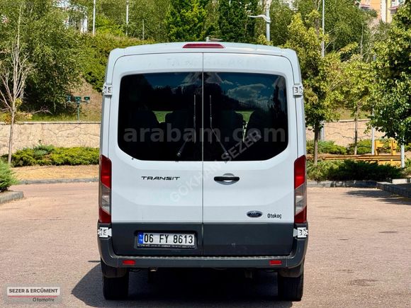 2016 FORD TRANSİT 14+1 DELÜX orjinal çift klima fabrikasyon