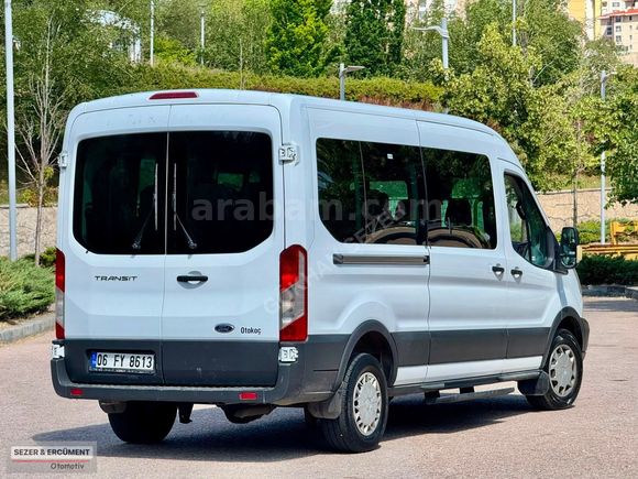 2016 FORD TRANSİT 14+1 DELÜX orjinal çift klima fabrikasyon