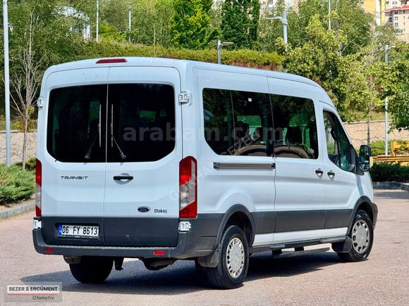 2016 FORD TRANSİT 14+1 DELÜX orjinal çift klima fabrikasyon