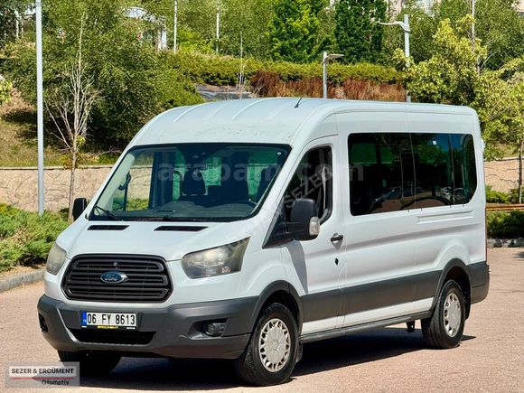 2016 FORD TRANSİT 14+1 DELÜX orjinal çift klima fabrikasyon