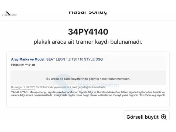 2016 MODEL SEAT LEON STYLE DSG 157.000 KM,DE OTOMATİK DEĞİŞENSİZ