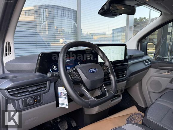 TOURNEO CUSTOM 320 L TİTANİUM 2025 36 BİN KM HATASIZ CAM TAVAN