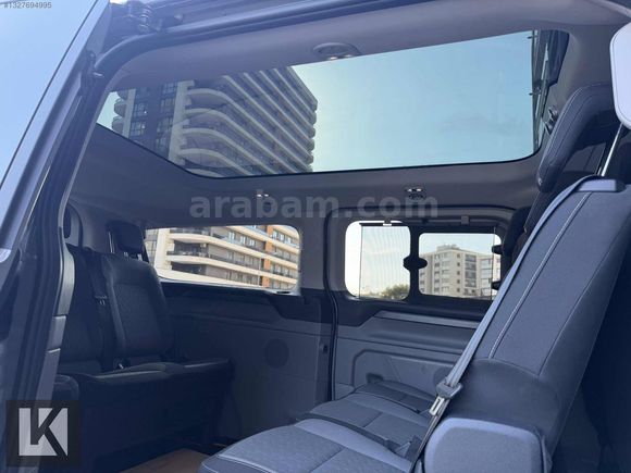TOURNEO CUSTOM 320 L TİTANİUM 2025 36 BİN KM HATASIZ CAM TAVAN