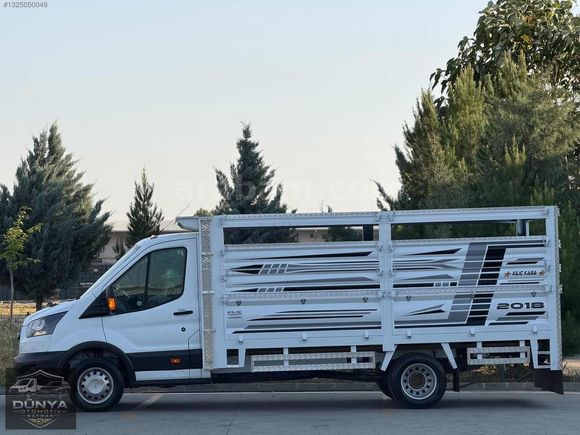 2018 TRANSİT 350 ED 100 BİN KM KLİMALI HATASZ BOYASZ SIFR AYRNDA