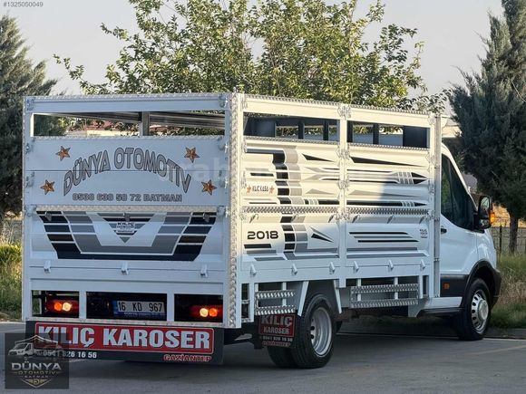 2018 TRANSİT 350 ED 100 BİN KM KLİMALI HATASZ BOYASZ SIFR AYRNDA