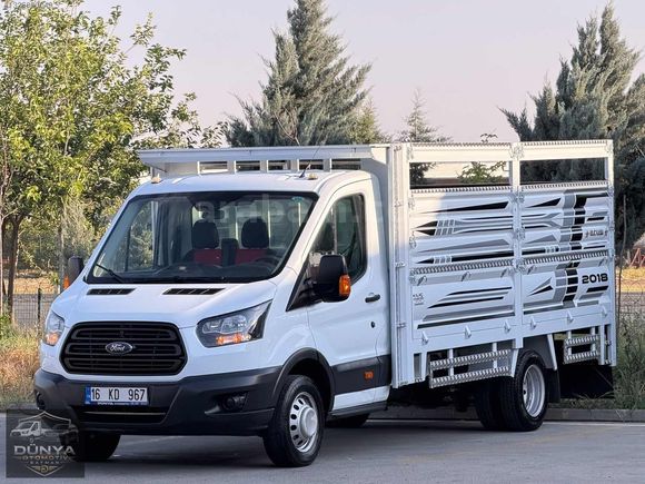 2018 TRANSİT 350 ED 100 BİN KM KLİMALI HATASZ BOYASZ SIFR AYRNDA