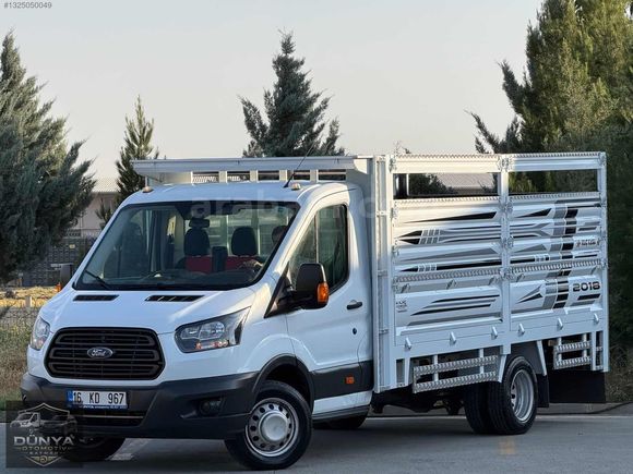 2018 TRANSİT 350 ED 100 BİN KM KLİMALI HATASZ BOYASZ SIFR AYRNDA