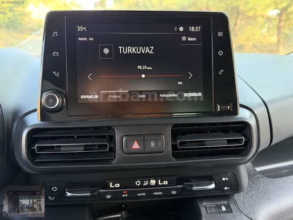 YALVAÇ OTO'DAN 2019 MODEL OPEL COMBO 1.5 COMBO LİFE HATASIZ