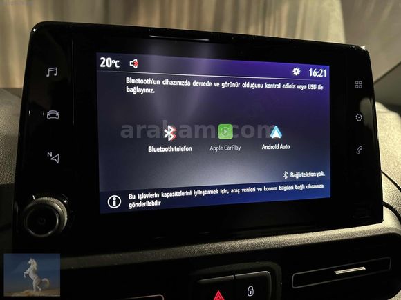 101 BİN KM OPEL COMBO 8 İLERİ OTOMATİK CAM TAVANLI BOYASIZ