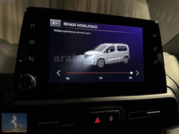 101 BİN KM OPEL COMBO 8 İLERİ OTOMATİK CAM TAVANLI BOYASIZ