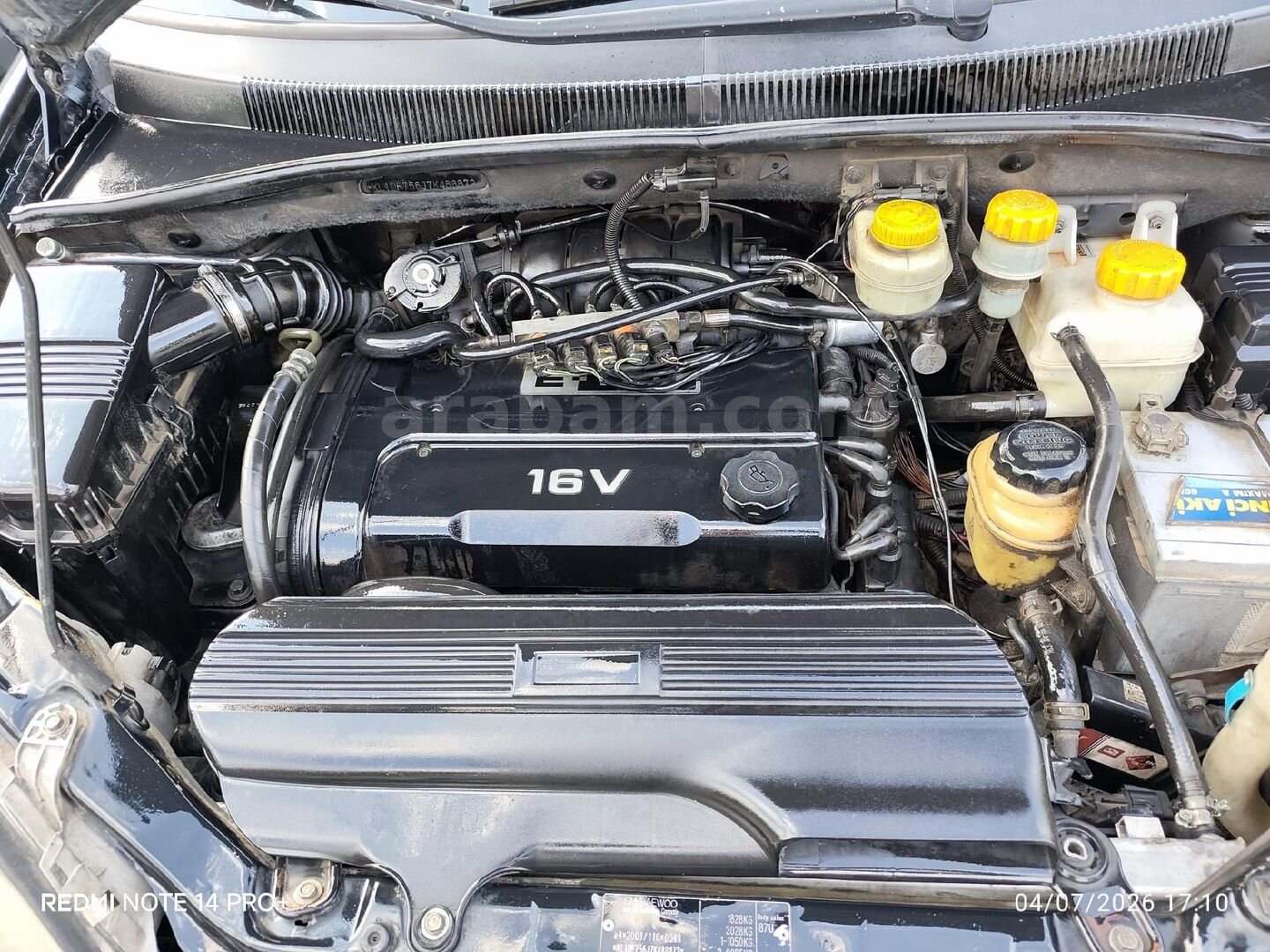 Sahibinden Chevrolet Rezzo 1.6 SX Comfort 2007 Model 7