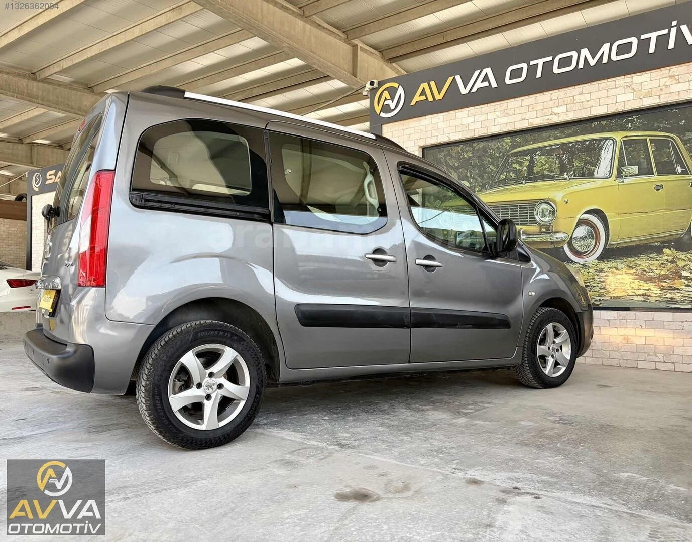 Galeriden Peugeot Partner 1.6 HDI Premium 2012 Model Denizli 196.000 km Gri 7