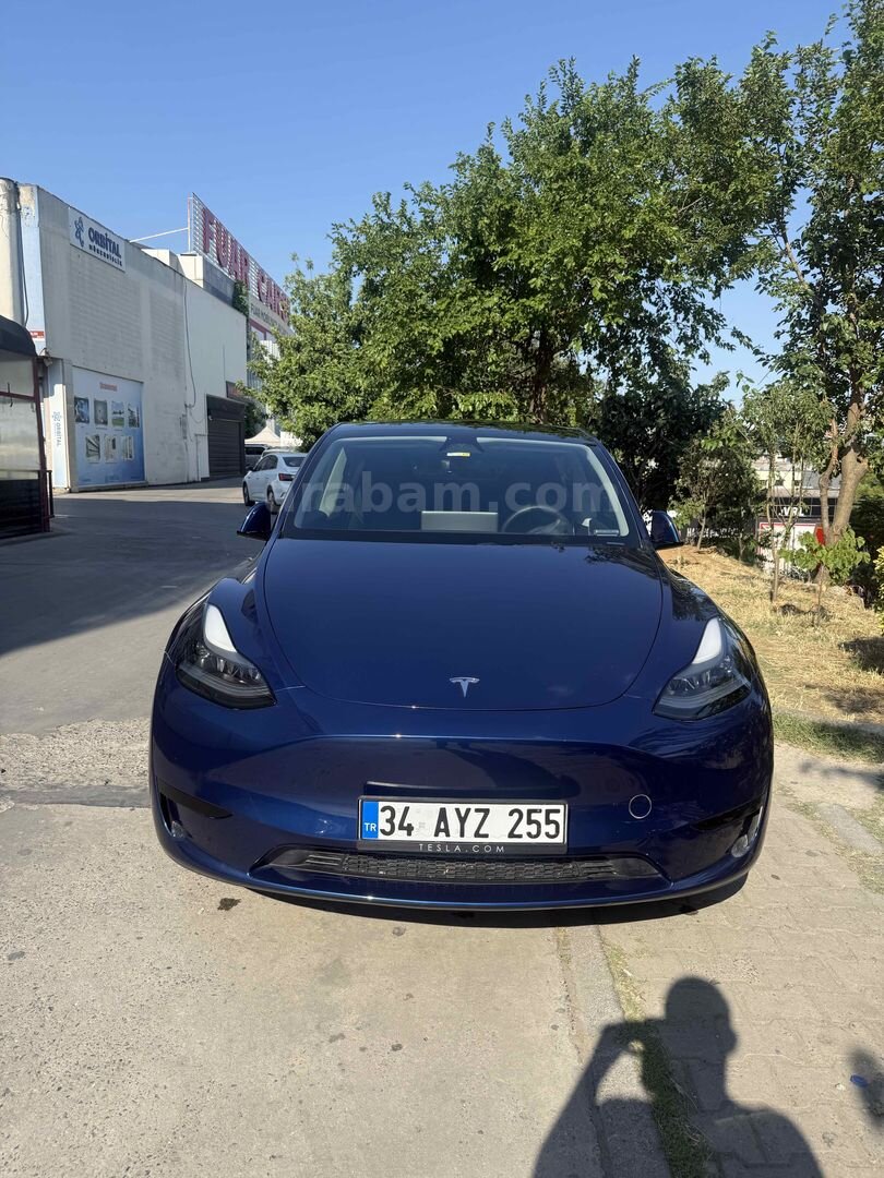 Sahibinden Tesla Model Y Standart (Juniper) 2024 Model İstanbul 21.000 km Lacivert 4