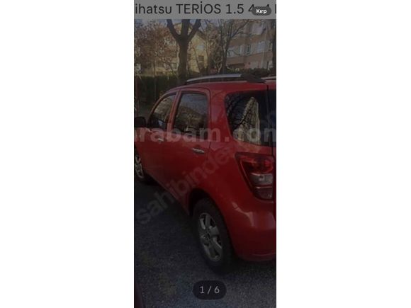  ÇEKİ demirli ruhsata işli 
 Daihatsu Terios 1.5 Silver 2007 Model 
