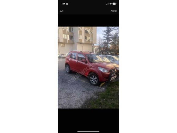  ÇEKİ demirli ruhsata işli 
 Daihatsu Terios 1.5 Silver 2007 Model 